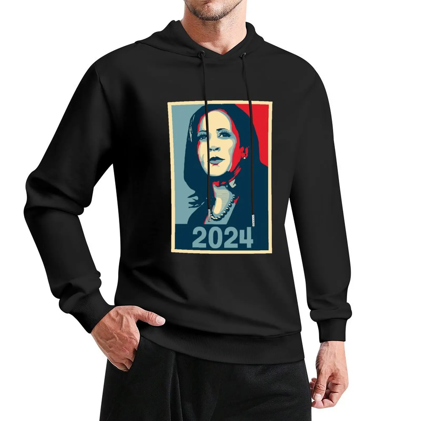 Kamala Harris for President - 2024 Pullover Hoodie streetwear men anime clothing designer hoodies