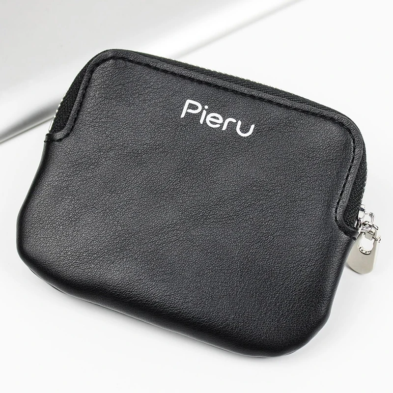 Coin Purse Mini Multifunctional Key Money Bag Simple Solid Color Portable Convenient And Practical Small Zipper Wallet