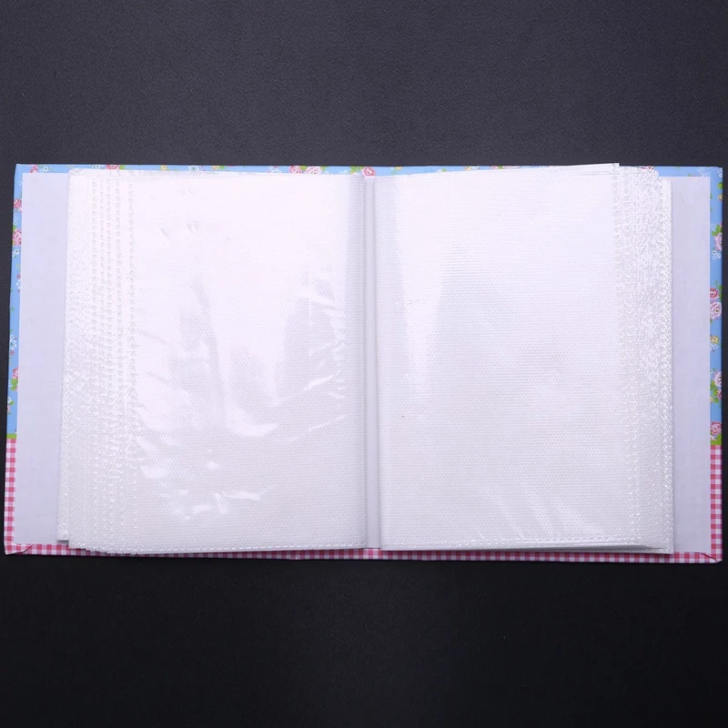 6 Inches 100 Photos Flower Album Plastic Creative Gift Album For Lover Wedding Handmade Souvenir Photo Albums