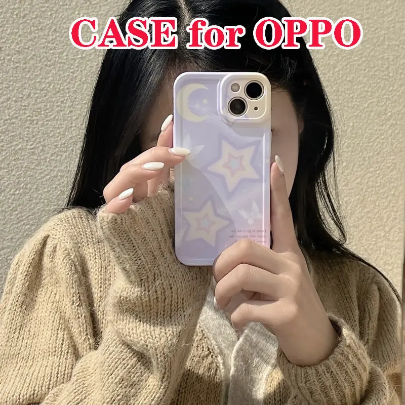 New Hard Case for OPPO Reno10 Reno8T Reno7 Reno6 Reno5 Reno4 Reno3 Reno2 Reno8 T Pro Reno7 Z 4G 5G Fashion Casing Cover