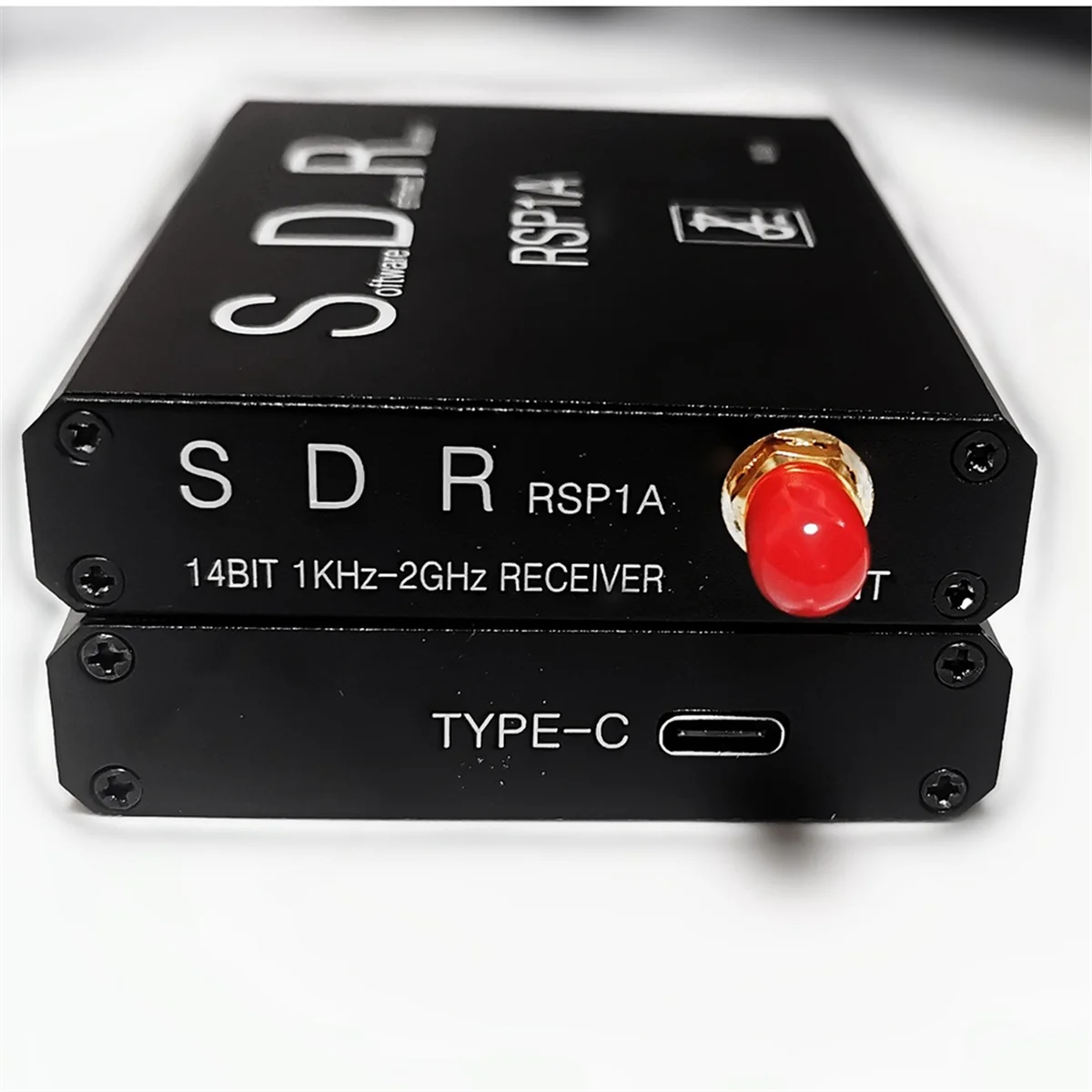 ตัวรับสัญญาณ RSP1A SDR วิทยุเครื่องรับวิทยุแบบคลื่นความถี่กว้าง1ช่องสัญญาณ-2กิกะเฮิรตซ์เครื่องรับวิทยุ14Bit แบบสั้น