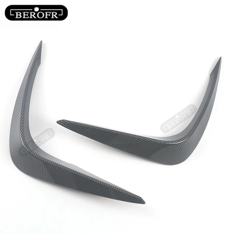 Facelift Front Bumper Fog Light Grille Cover Trim Wind Knife For Toyota HIGHLANDER Front bumper Wind Knife 2022