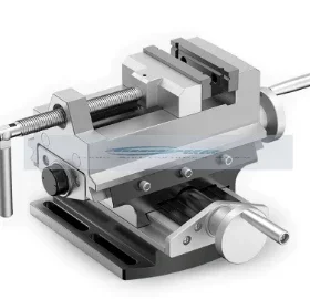 Vise wrench with double fine-tuning Precision Universal Industrial-grade Heavy-duty Workbench Flat-mouth Vise Fixed Table