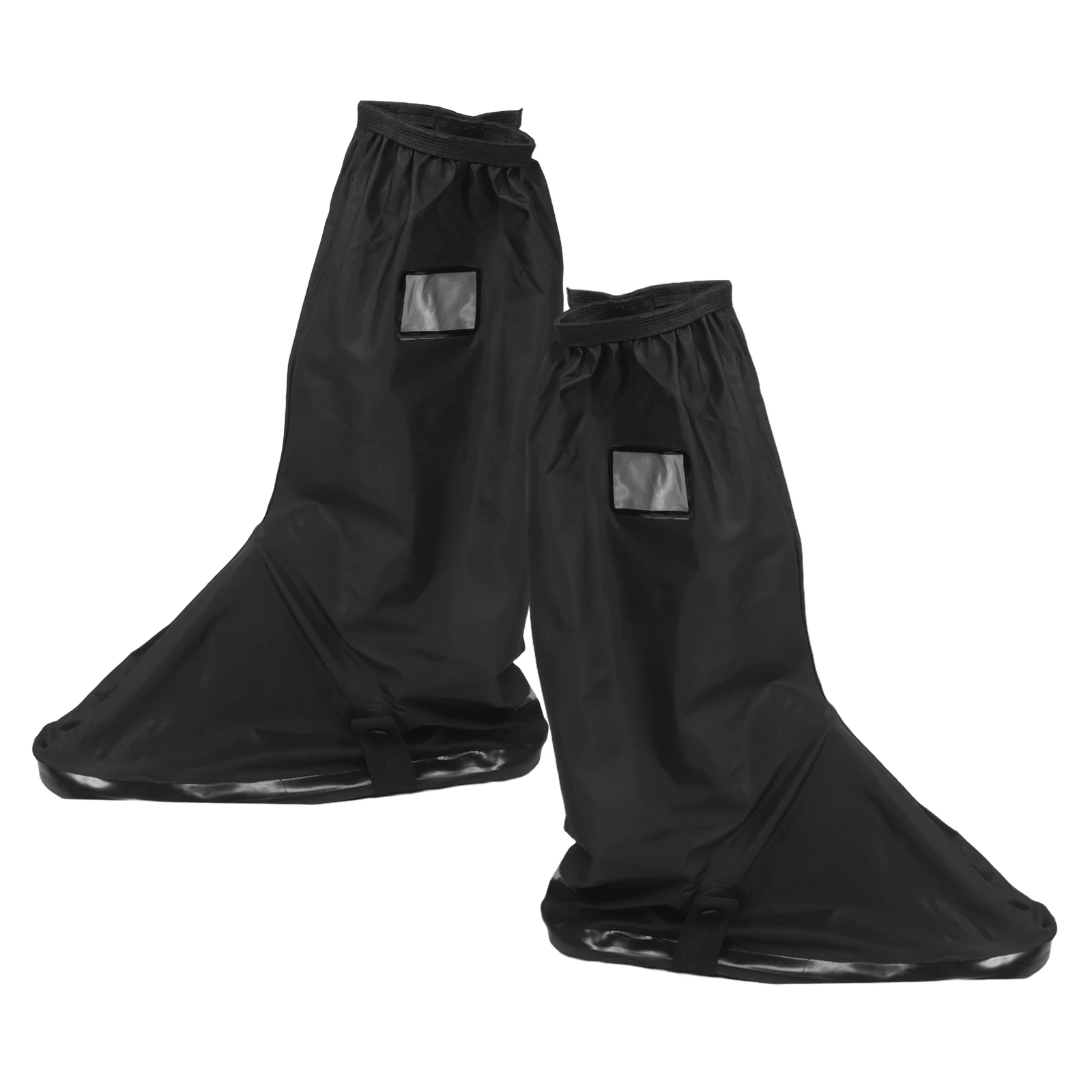 

Rainproof Shoe Covers Portable Tall Barrel Pvc Waterproof Footwear Women Men Reusable Outdoor Overshoes Snow Boot Covers
