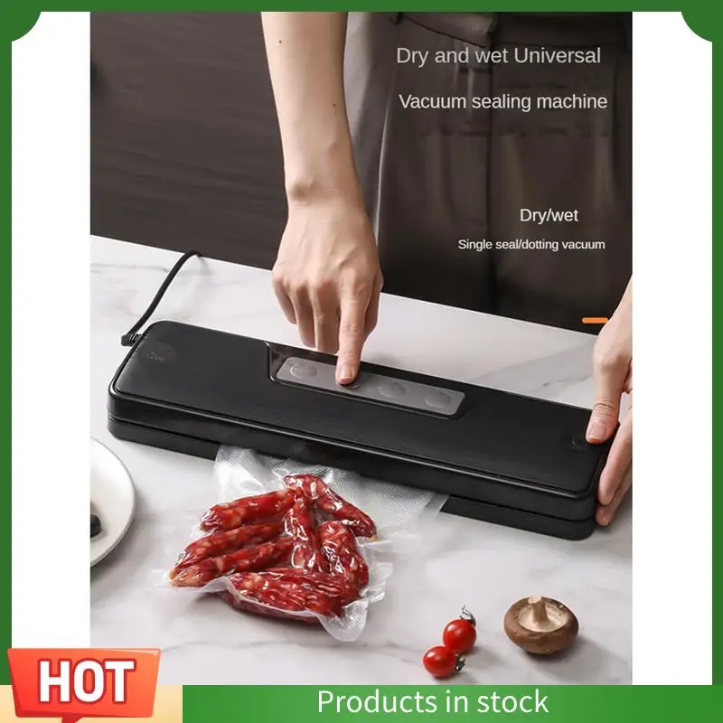 

A68G-Mini Electric Vacuum Food Sealer Dry&Wet Vacuum Sealer Machine Professional Home Food Vacuum Sealer Packaging Reusable UK P