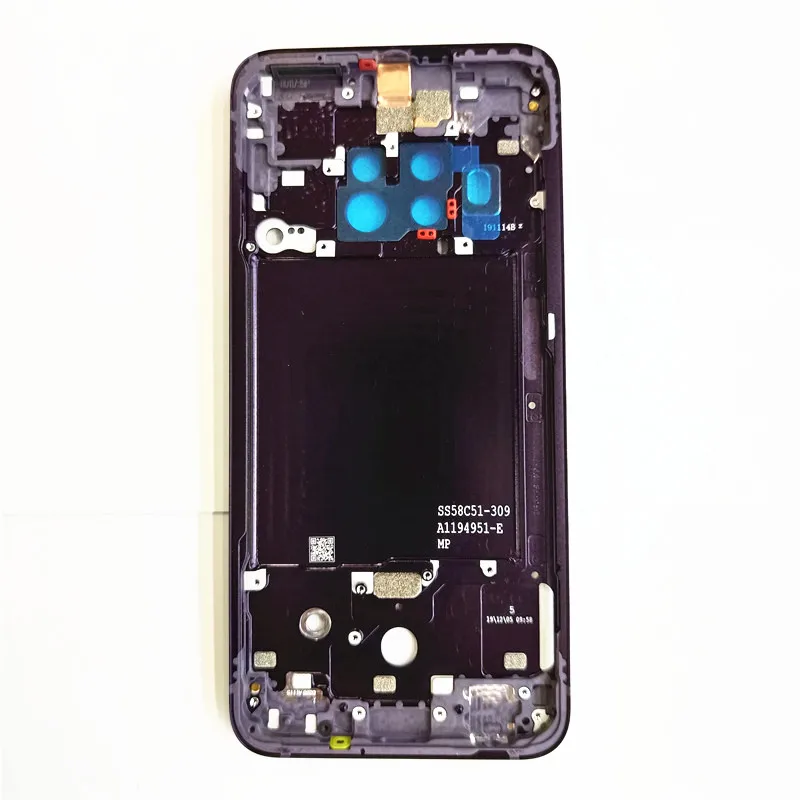 For Motorola Moto One Zoom XT2010 Middle Frame Plate Housing Board LCD Support Mid Faceplate Bezel Replace Repair Spare Part
