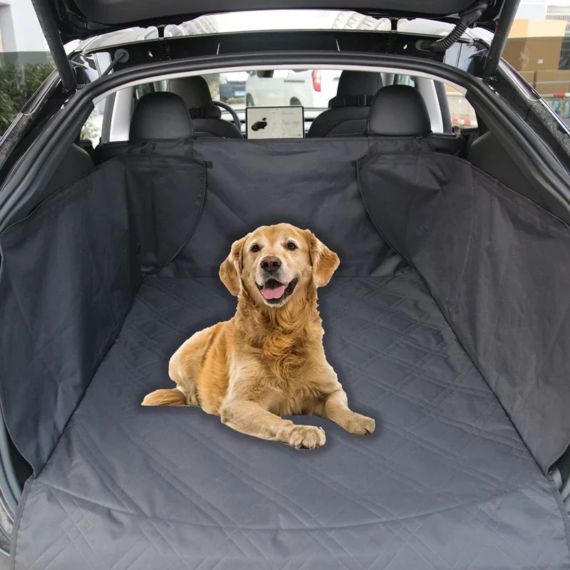 Car Pet Mat for Tesla Model Y Car Trunk Pad Waterproof Oxford Cloth Dirt Proof Pad Pets Bed Protector for Cat Puppies Kittens