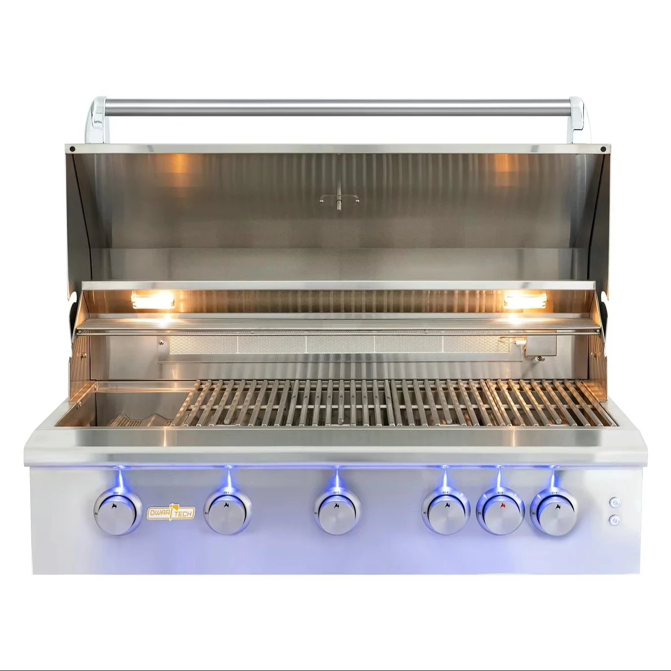 

New Arrival 5-Burner Stainless Steel Commercial Gas BBQ Grill Large Outdoor Kitchen Built With Easy Cleaning Features