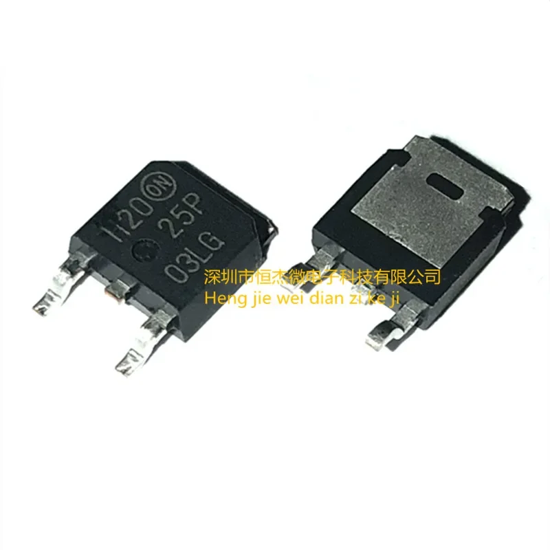 10PCS/ New original NTD25P03LT4G 25P03LG P-channel MOS field effect tube patch TO-252