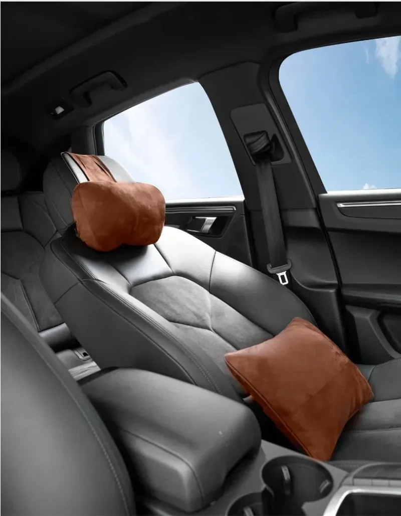 1/2PCS Auto Kopfstütze Nackenstütze Sitz/Maybach Design Klasse Weiche Universal Einstellbare Auto Kissen Nackenstütze kissen Hohe Qualität – Detail 14