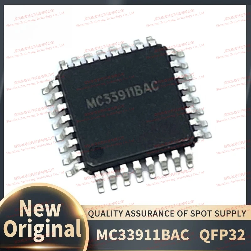 (5-20piece) 100% New Original MC33911BAC MC33911 SC33911BAC QFP-32 Chipset