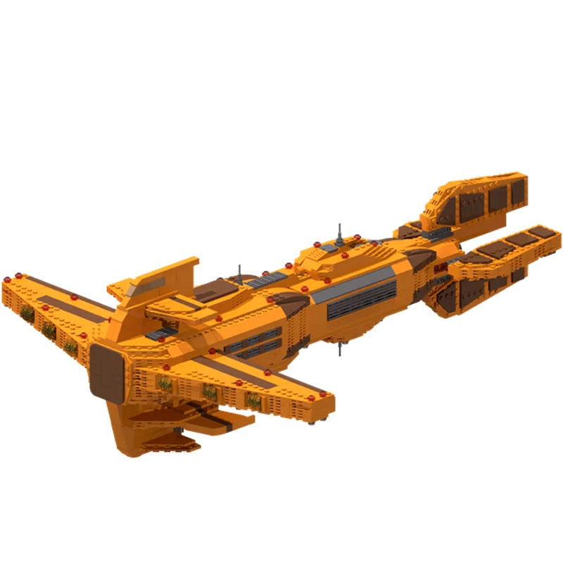2006PCS MOC City Champions Super Car Hutet Class Supercarrier Smooth Edition Model Technology DIY Assembly Building Blocks Gift