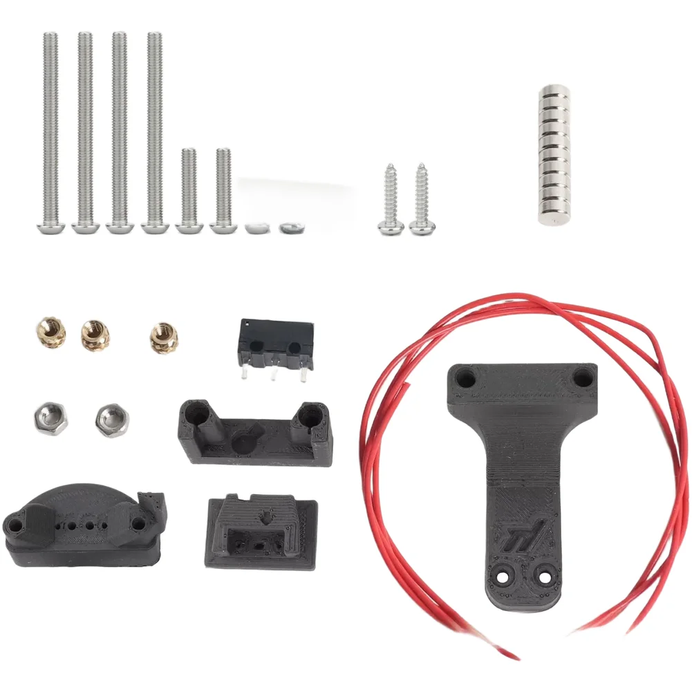 Klicky Probe for Voron 0.2 For 3D Printer with Stable Microswitch Trigger and Full Compatibility with Firmware