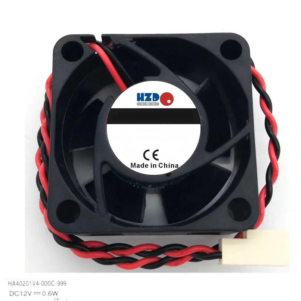 4020 12V 0.6W HA40201V4-000C-999 2WIRE Cooling fan 40*40*20mm