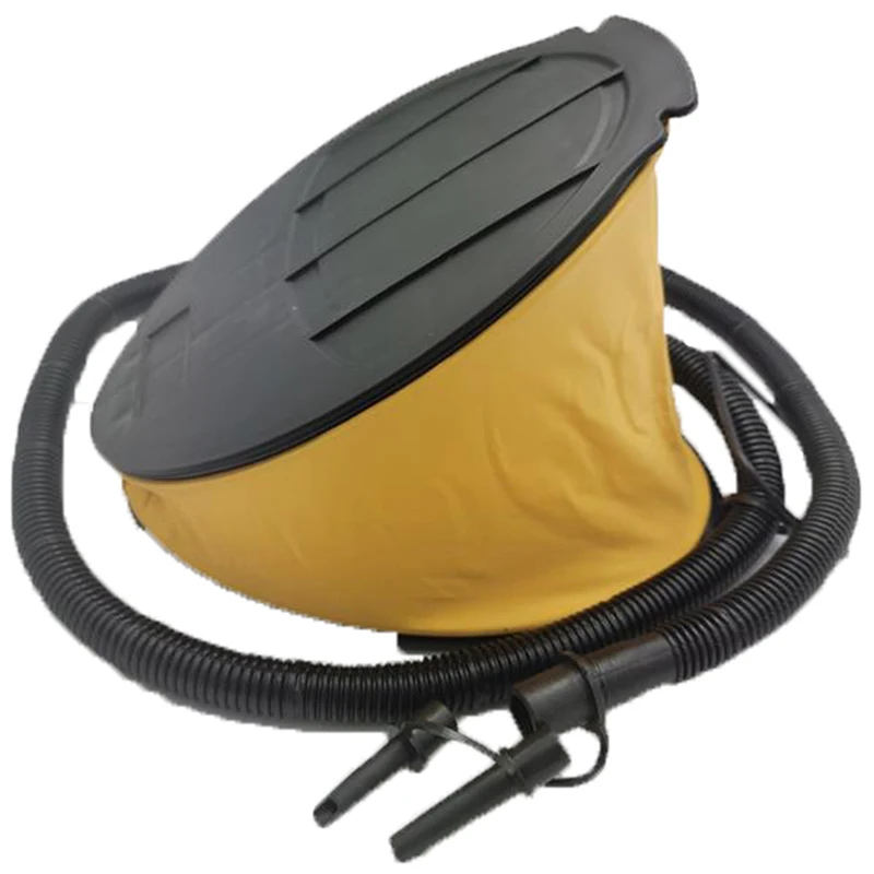 3L OUTDOOR FOOT AIR PUMP INFLATOR DEFLATOR BELLOWS INFLATABLE POOL AIRBED TOY