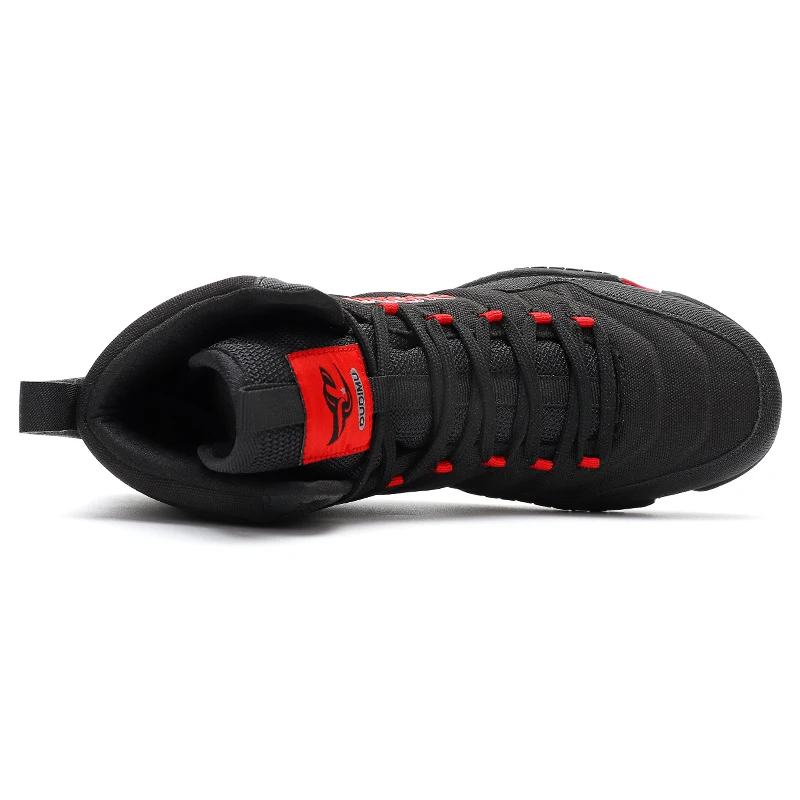 2024 vendita calda scarpe da Wrestling uomo nero rosso scarpe da boxe per uomo Designer scarpe da combattimento uomo scarpe da allenamento palestra di buona qualità