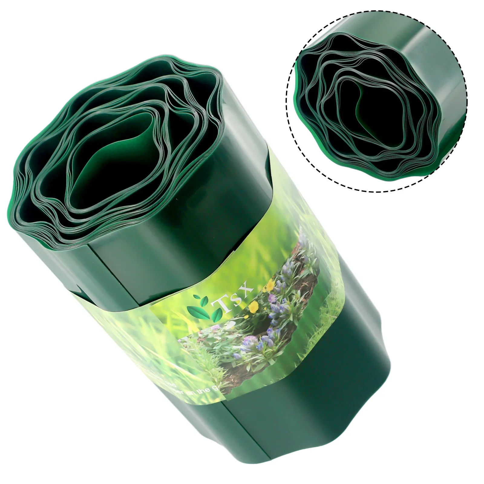 Garden Mini Fence 10/15/20cm Height Fence Border Decoration PP Plastic Garden Grass Lawn Edge Border Fence Yard Decor 9M
