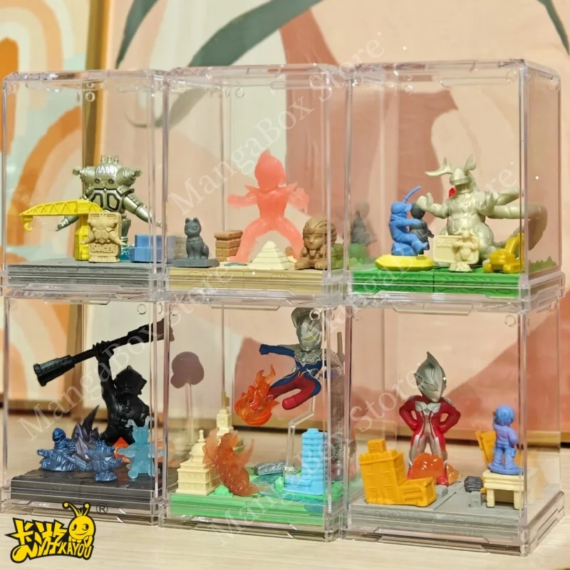 

KAYOU Ultraman Hero Gathering Коллекция фигурок Токуцу Vol.1 Слепая коробка Модные коллекционные игрушки Подлинная коробка Gaithero