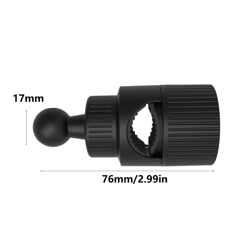 SZ Fast Release 17Mm Ball Head Adapter For Phone Grip Tablet Holder And Various Stands Clamp Connector Black White