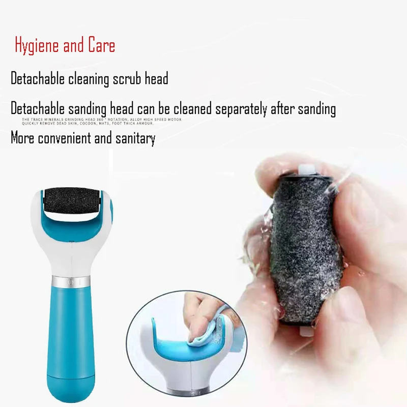 Electric Foot File Scraper Callus Remover Feet Professional Matte Pedicure Tools  Foot Corn Removal Dead Skin Remover Foot Care