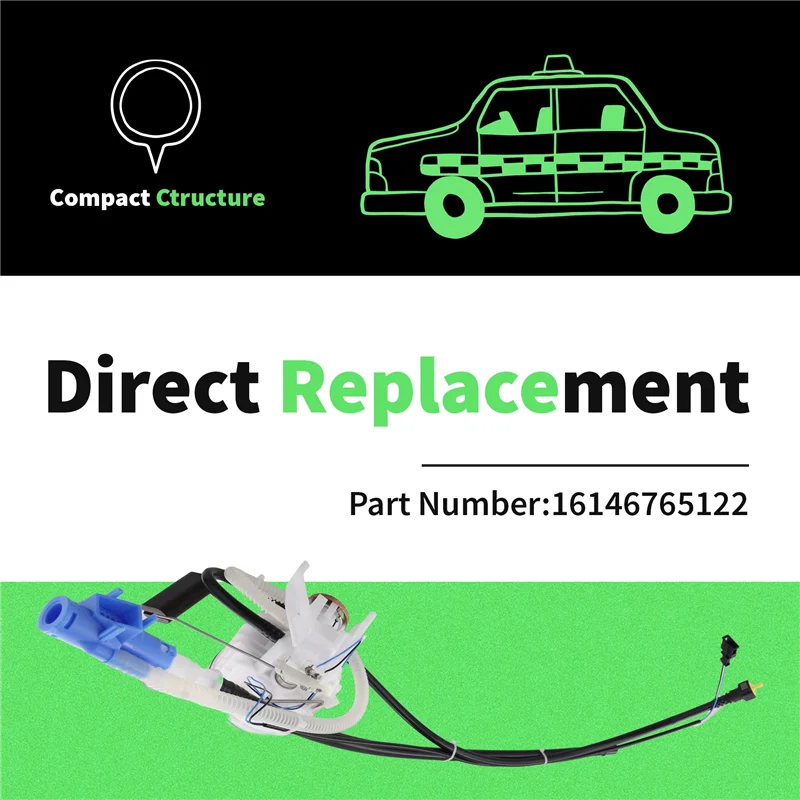 

For MINI COOPER R50, R53 Fuel Filter With Fuel Level Sensor 16146765122 Car Part