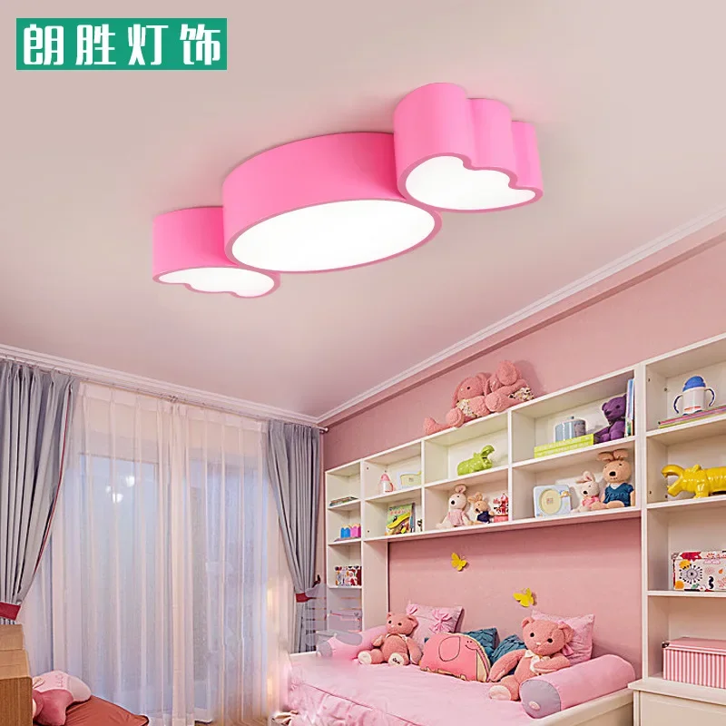 

Children's kindergarten ceiling lamp cartoon candy bedroom lamps color early classroom playground ceiling lamp