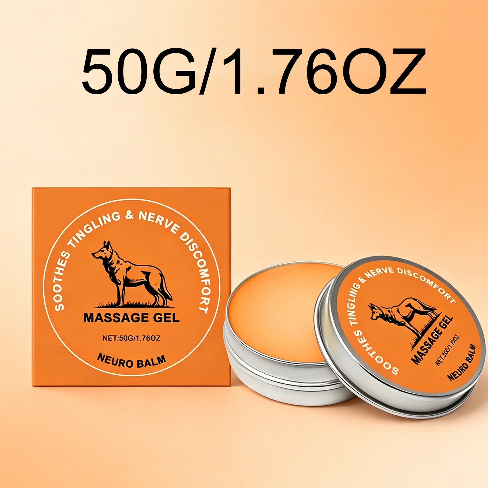 50g Nerve Relief Balm Fast Acting Joint Discomfort Deep Penetrating Knee Shoulder Support Muscle Rub Natural Formula Support
