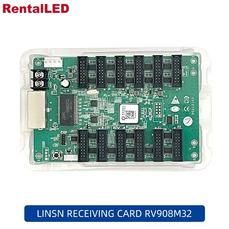 

SRYLED Linsn Receiving Card RV908M32 Full Color RGB For LED Video Wall Panel Controller Cards