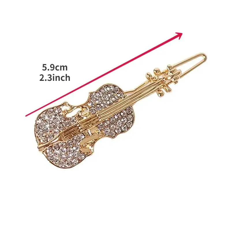 2er-Set modische Strass-Metall-Haarspangen: Einfache Pony- und Haarclip-Clips für Mädchen mit temperamentvollem Stil, Seitenclips