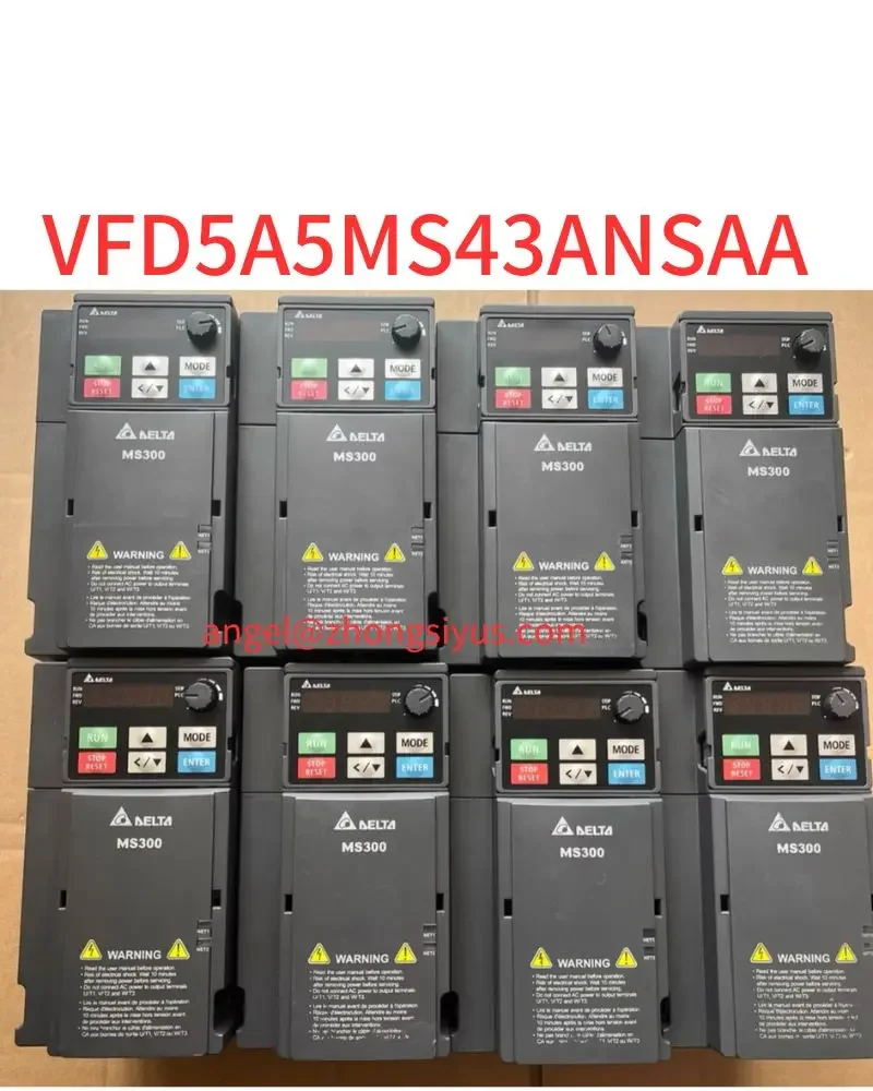 

Used frequency converter VFD5A5MS43ANSAA, 380V, 2.2 kw