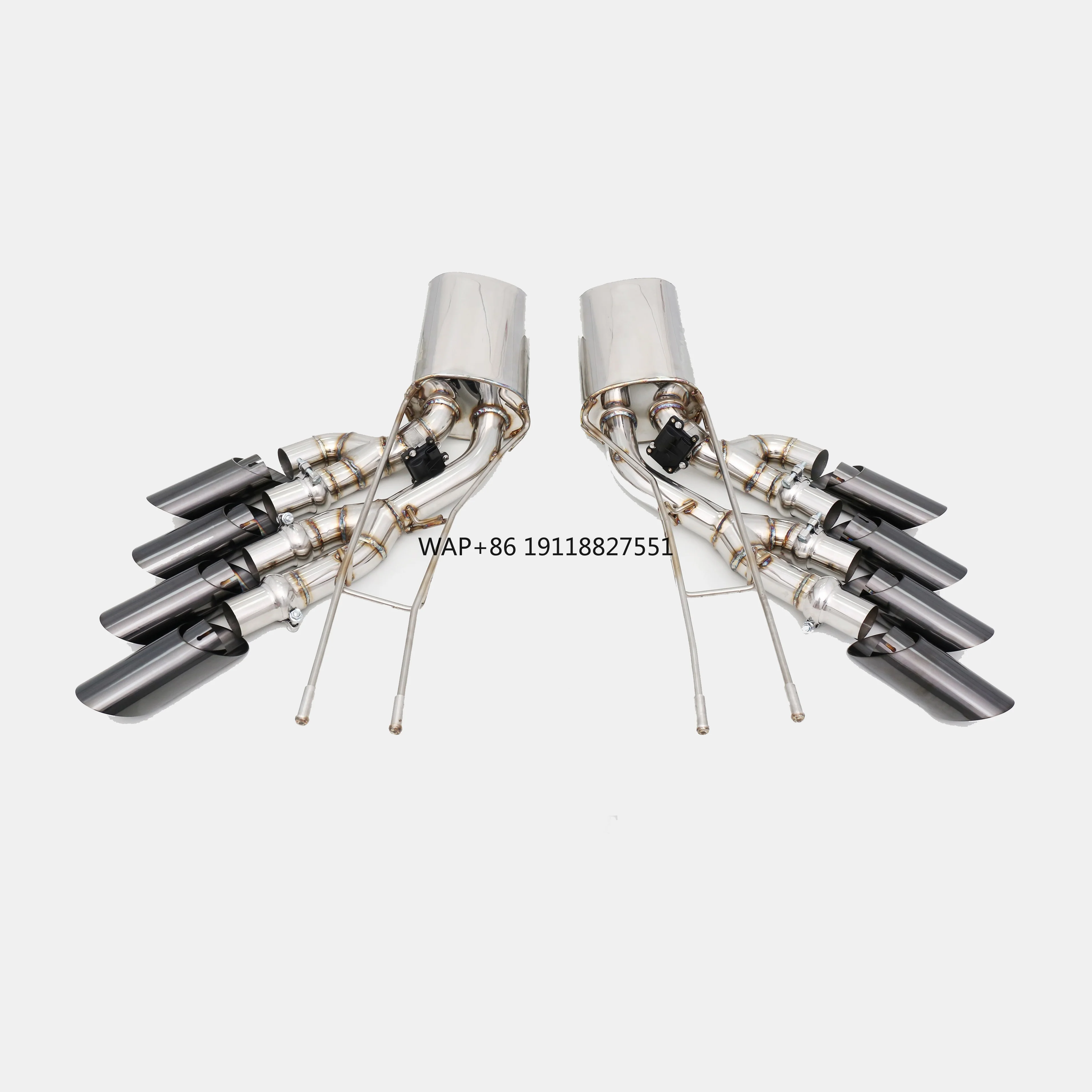 

G65/G63/G55 AMG W463 Factory Exhaust System 4.0T/5.5T/6.0 M279/M157/M113 304 Stainless Exhaust Pipes for G63