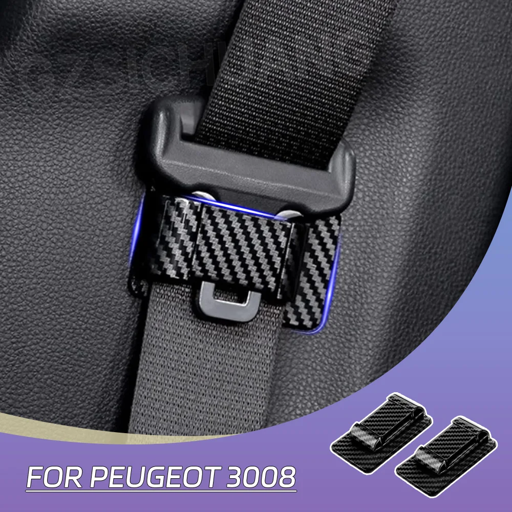 

Car Seat Belt Anchor Seat Belt Collision Stabilizer For Peugeot 3008 5008 GT 2016-2018 2019 2020 2021 2022 2023 Car Accessories