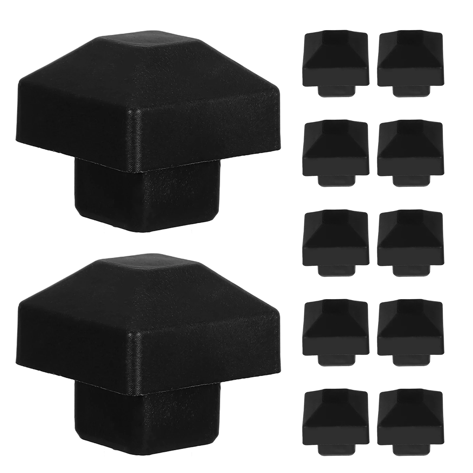 

12 Pcs Balcony Vegetable Box Accessories Plant Propagation Tray Cucumber Bracket Part Planting Support Structures Flowerpot