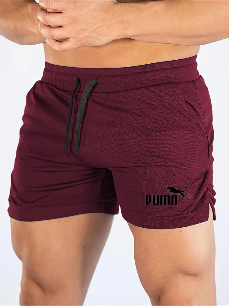 Men's Anime Hunter x Hunter Gym Shorts Bilayer 2-in-1 Breathable Quick-drying Absorb Sweat Sports Short Gym Jogging Pants df0556