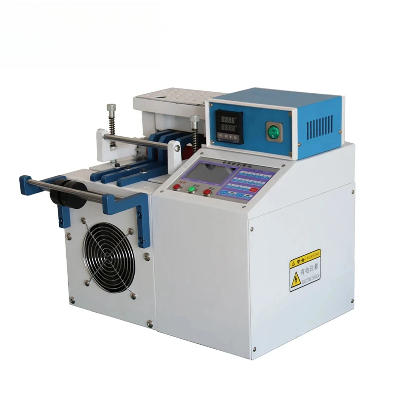 

EW-11SR Automatic Computer Cutting Machine HOT BLADE Heat Shrink Tube Cutting Machine Ribbon Weaving Label Cutting Machine