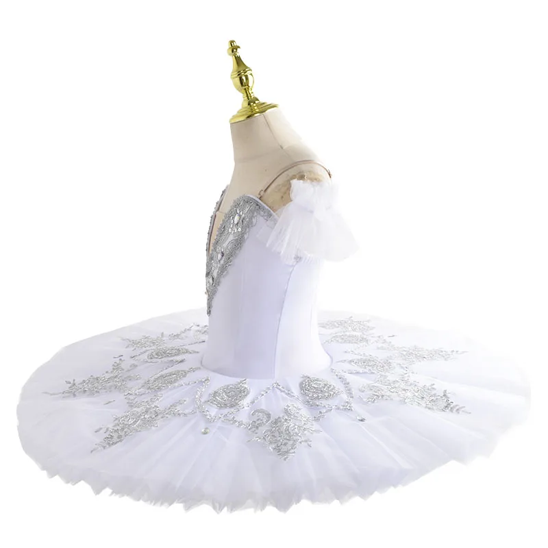 전문 발레 투투 어린이 키즈 소녀 성인 팬케이크 투투 Giselle Paquita 발레 의상 여성 발레리나 파티 드레스 소녀