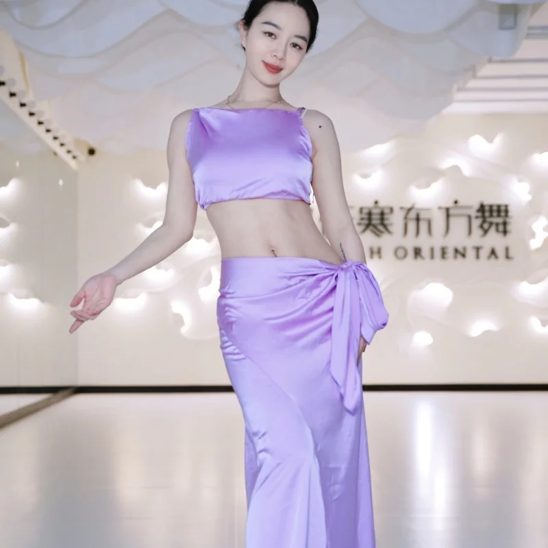 ชุดเต้นระบำหน้าท้อง ปี 2025 ชุดแสดงขั้นสูง สำหรับผู้ใหญ่ ผู้หญิง ชุดเซ็กซี่มีเสน่ห์ ชุดทีมเต้น ชุดฝึกซ้อมเต้นระบำแบบตะวันออก