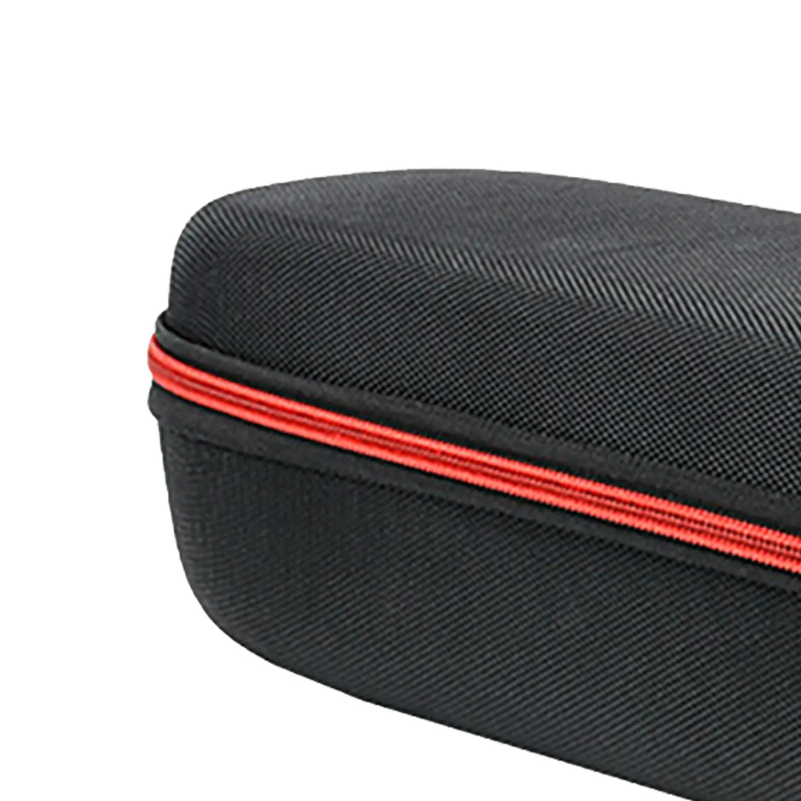 Single Microphone Organizer Hard Shell Travel Case for Wireless Mic with Durable Metal Zipper