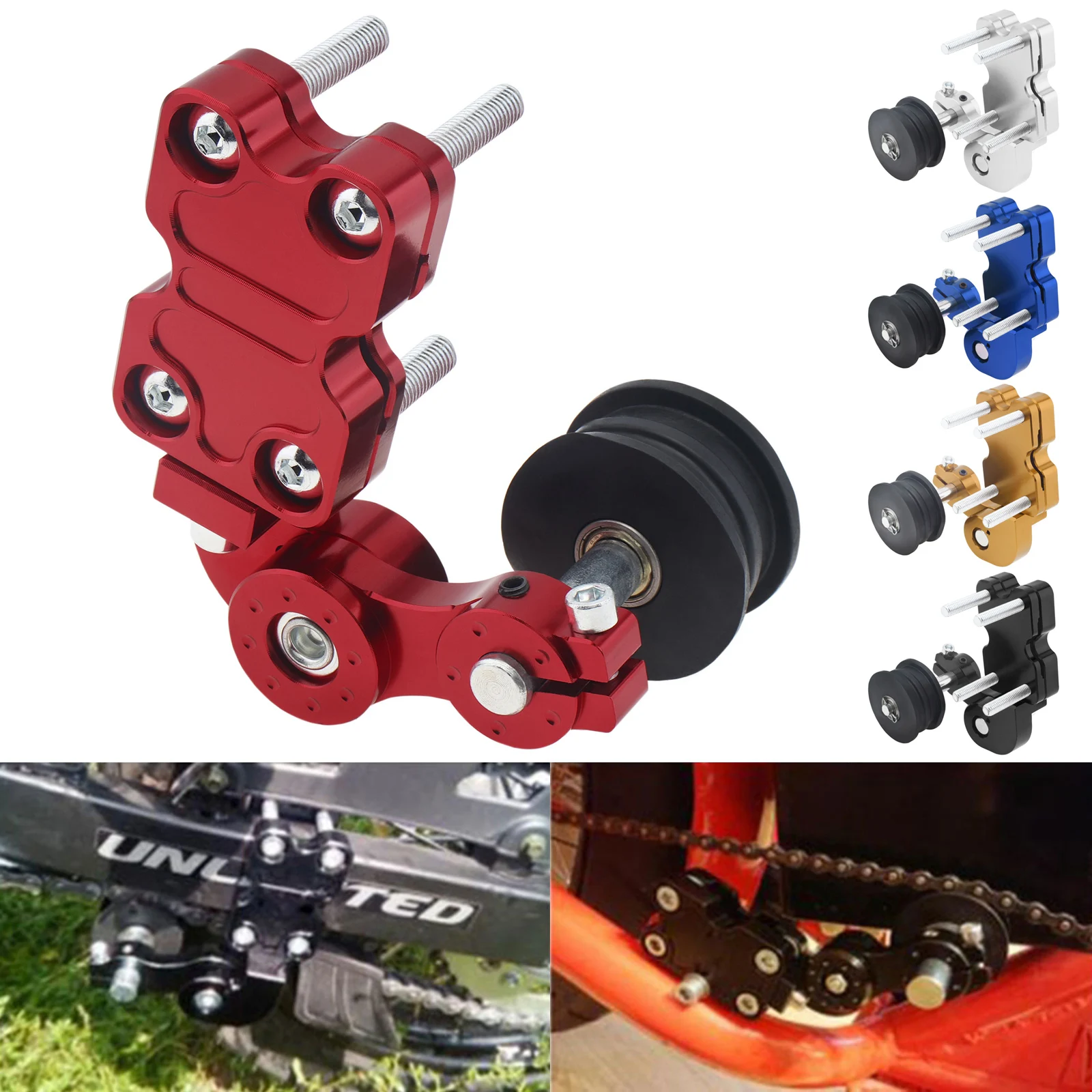 

Universal Metal Adjuster Chain Tensioner Roller Motorcycle Chain & Transmission Tools Accessories For Motorcycle Chopper ATV