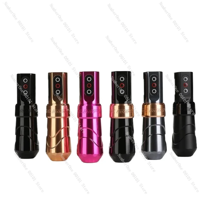 FK fer Flux nouveau baril de médecine réglable profondeur d'aiguille sans fil Flux Max stylo de tatouage Machine 3.5mm/4.0mm/4.6mm course