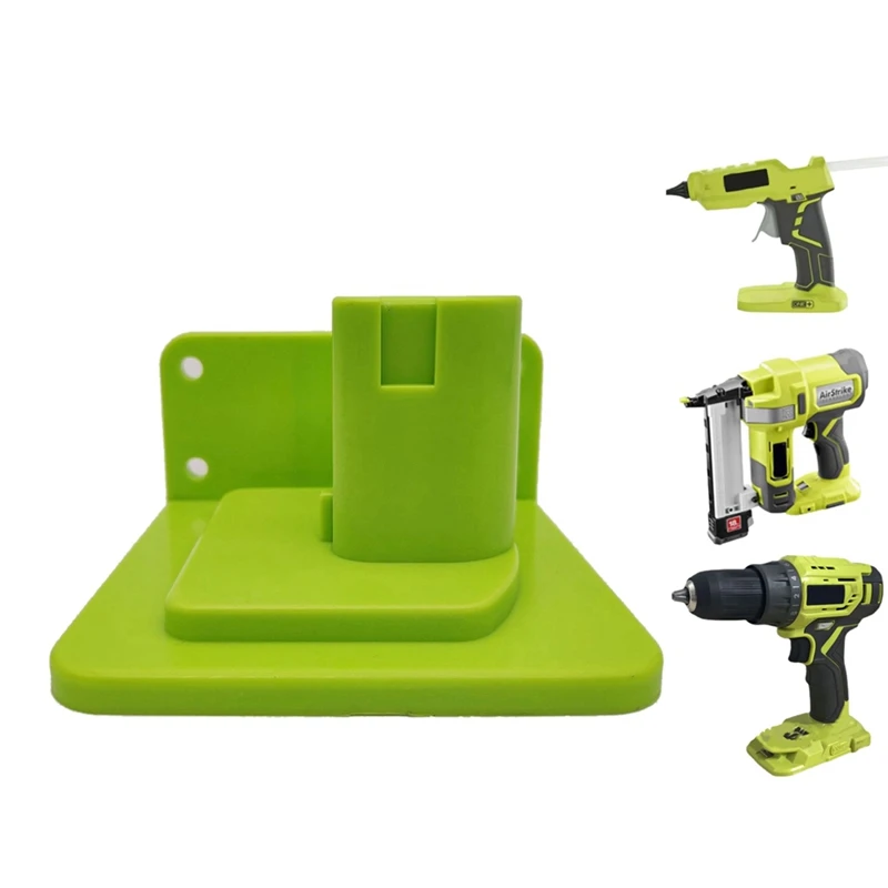 أتمنى 1 قطعة جدار جبل آلة تخزين الرف ل Ryobi 18 فولت واحد + بطارية أداة حامل حامل أرفف ل Ryobi الحفر أدوات كهربائية #5