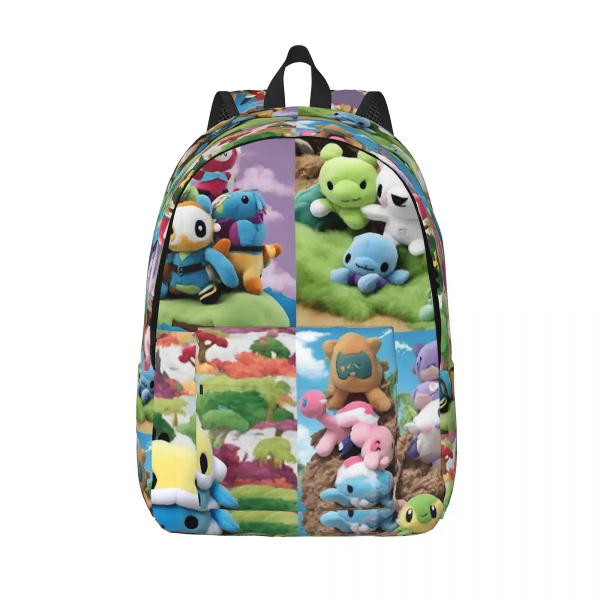 

Battle For Dream Island Cartoon Backpack for Boy Girl Kids Student School Bookbag Daypack Preschool Kindergarten Bag Travel