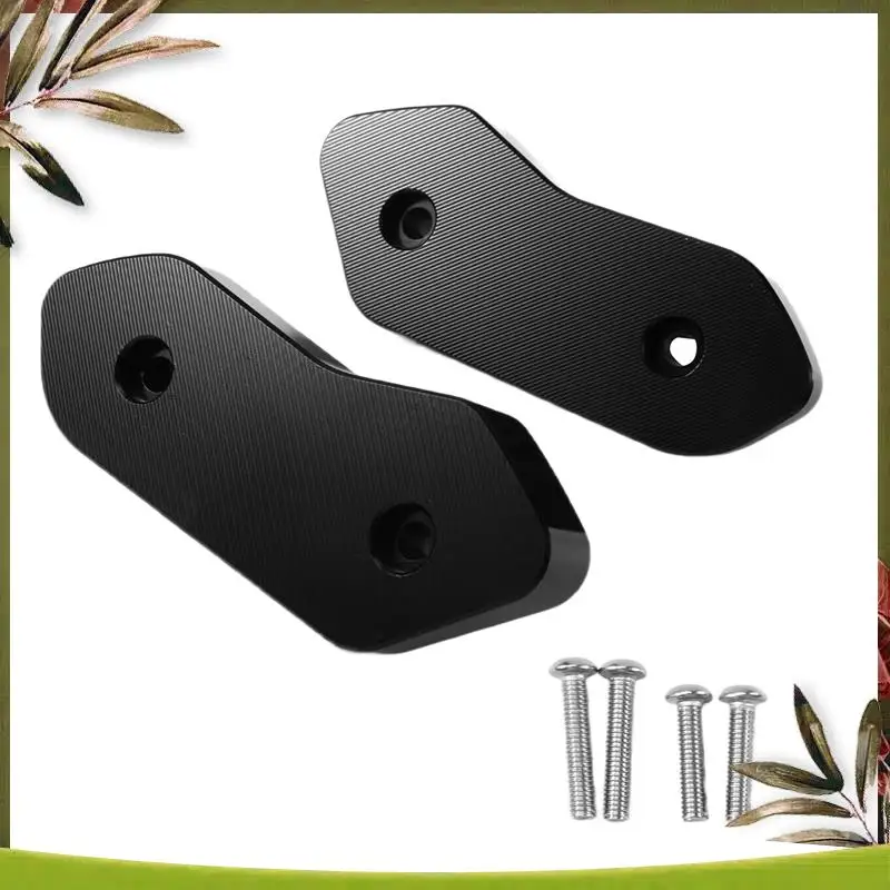 

A83R-For Yamaha T-MAX560 Mirror Hole Cover For Yamaha T-MAX560 Rear View Mirror Cover Base Cap Black