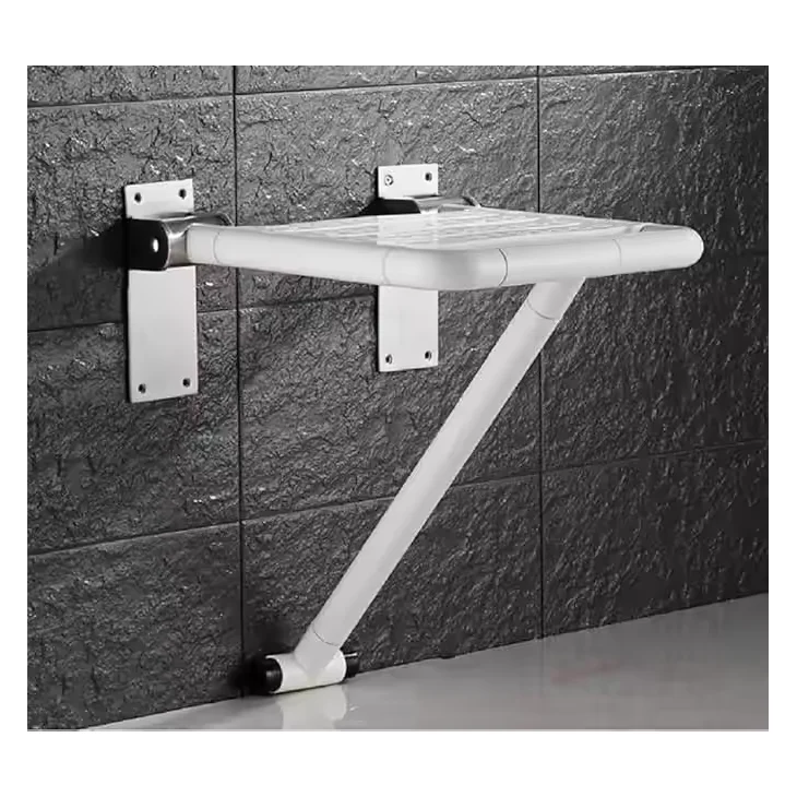 

Load Bearing 110KG Stainless Steel Shower Chair on the Folding Bathroom Bathtub Safety Stool Chair