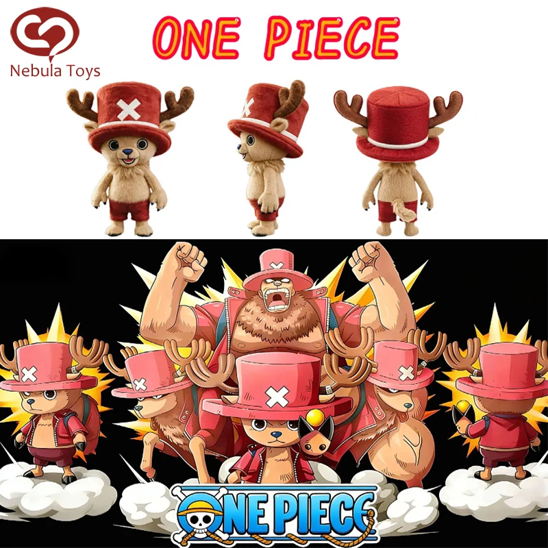 

Anime One Piece Chopper Plush Doll Cotton Doll Anime Merchandise Collection Soft Doll Cute Room Decoration Toy Kid Birthday Gift