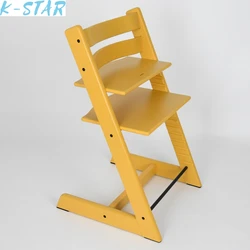 K-star-Chaise multifonctionnelle en bois massif pour enfants, chaise de croissance pour enfants, chaise de salle à manger pour bébé, chaise de ménage, offre spéciale