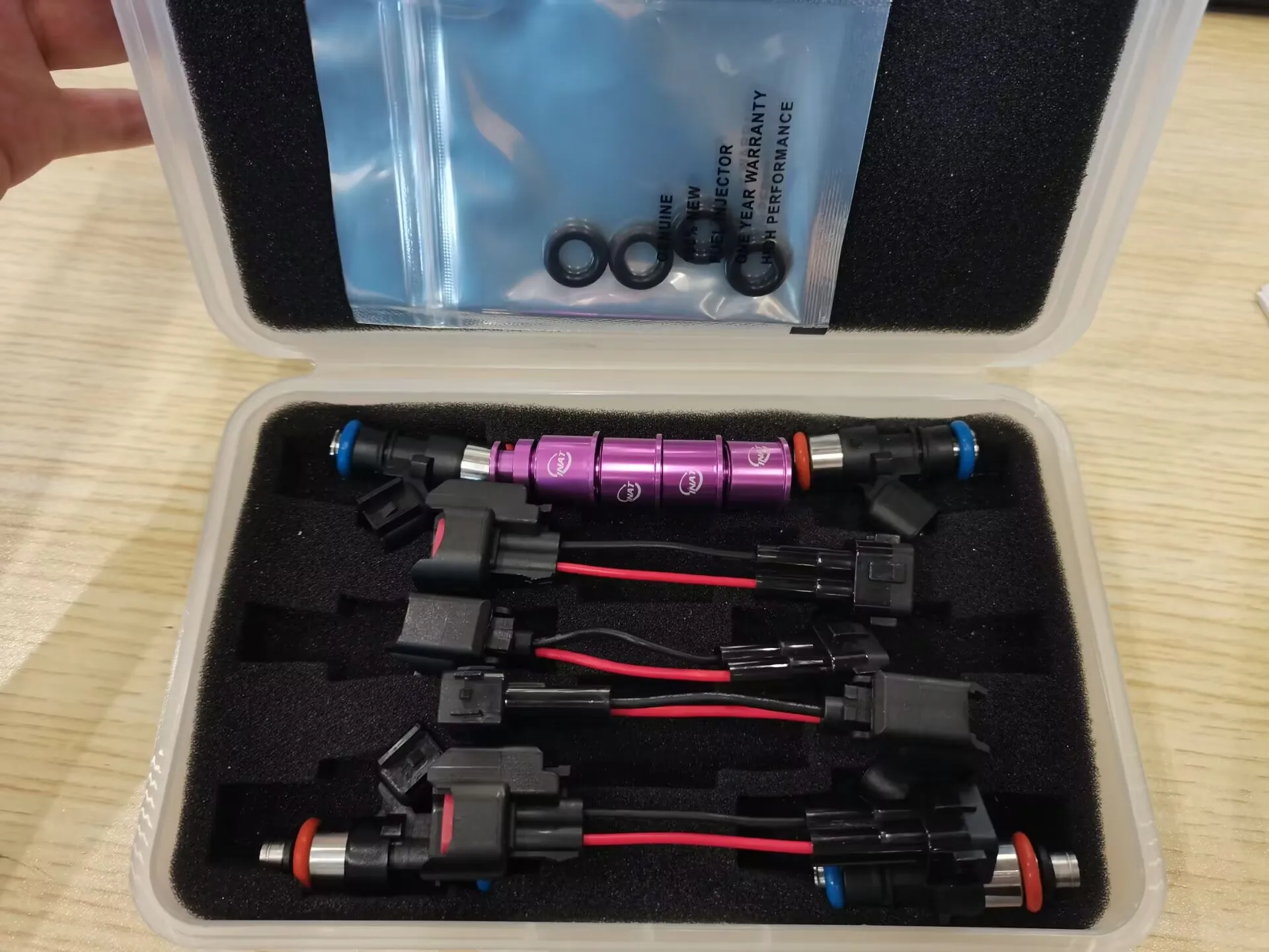 1000Cc Fuel Injector 4pcs E85 Compatible 14mm for K Series K20 K24 2.0L 2.4L High Performance Fuel Nozzle