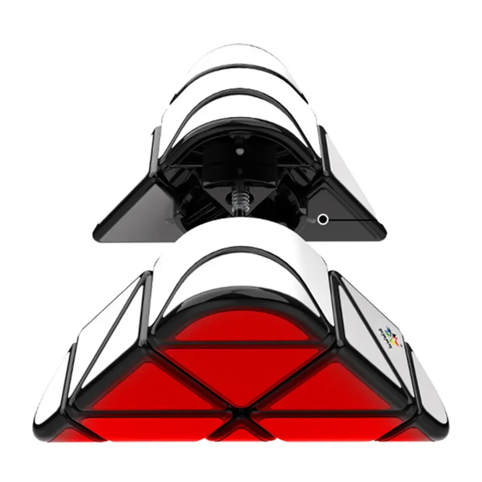 [JudyCube] Yuxin Black Kylin Round Angle Pyraminx Magic Speed Cube Stickerless Fidget Toys Yuxin Pyramid Cubo Magico Puzzle