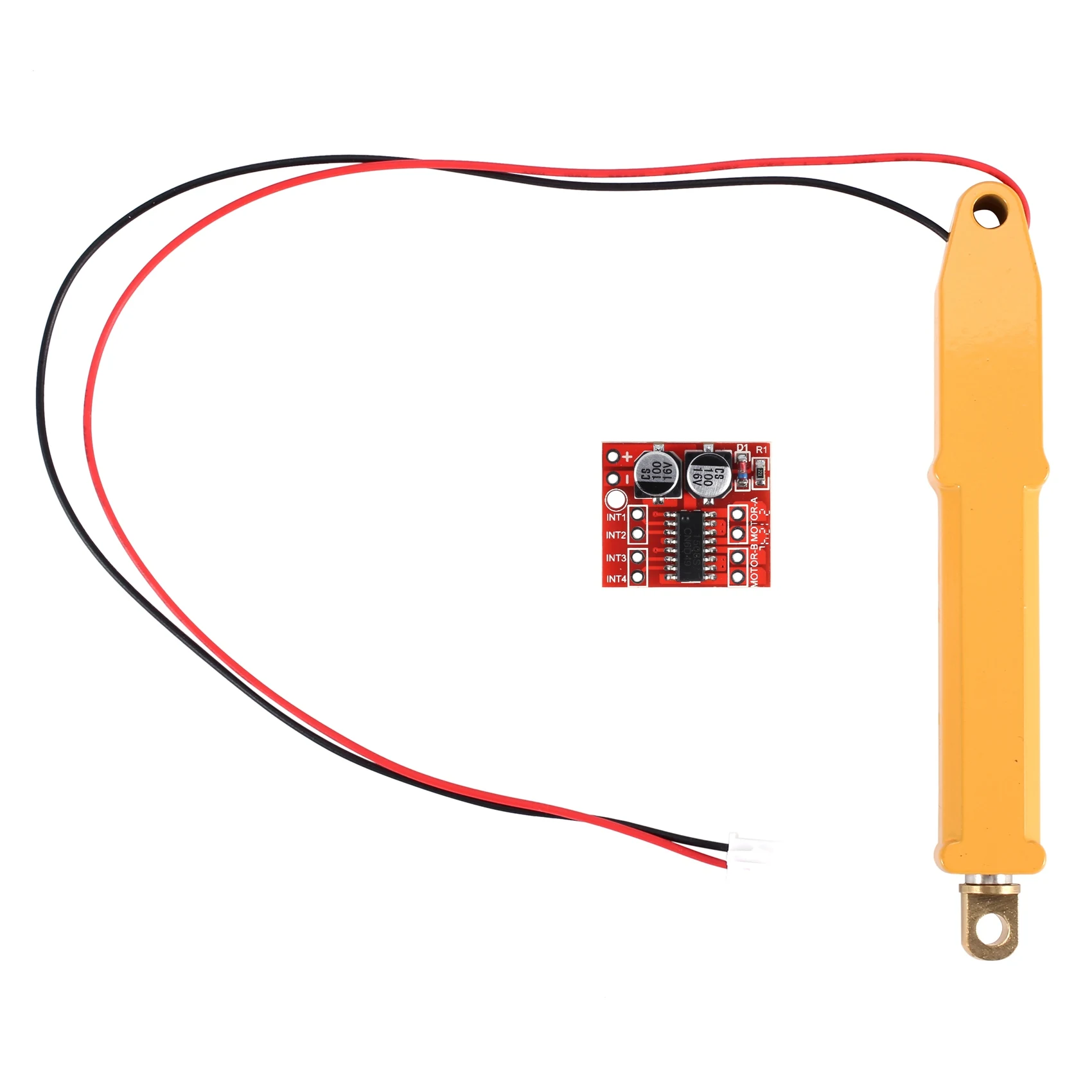 

A63T-N20 Electric Full Metal Push Rod Push Rod For Rc Excavator Dump Truck Metal Cylinder With Motor Drive Board
