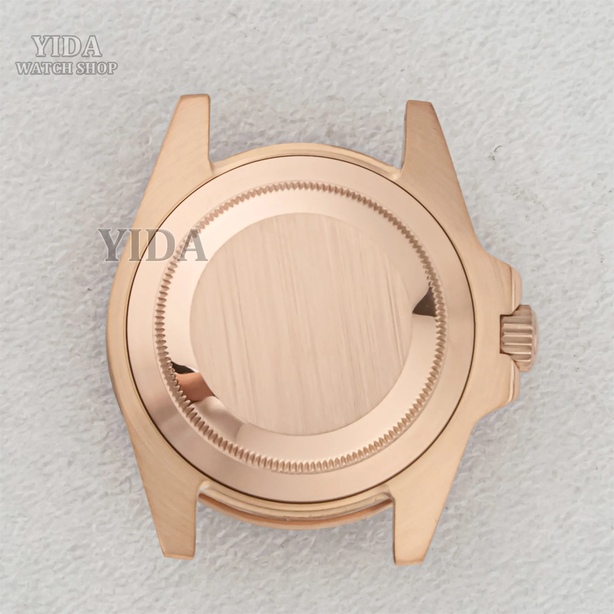 for SUB GMT Watch case 40MM Sapphire Glass NH35 Case Stainless Steel Solid Back 10ATM Waterproof For NH36 Movement Accessories